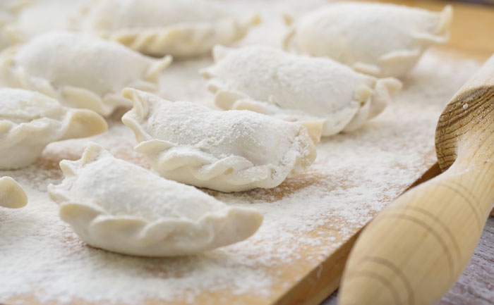 Vareniki (raviolis sucrés ukrainiens)